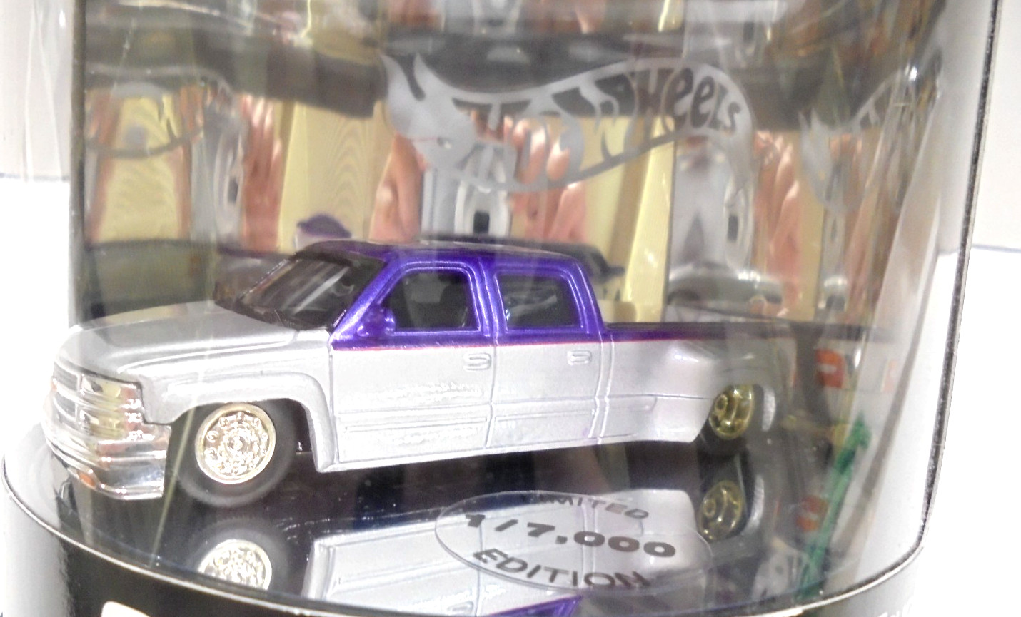 Hot Wheels RARE Chevy Crew Cab 2003 Oil Can Limited Edition 2 Of 4 New 1/7000