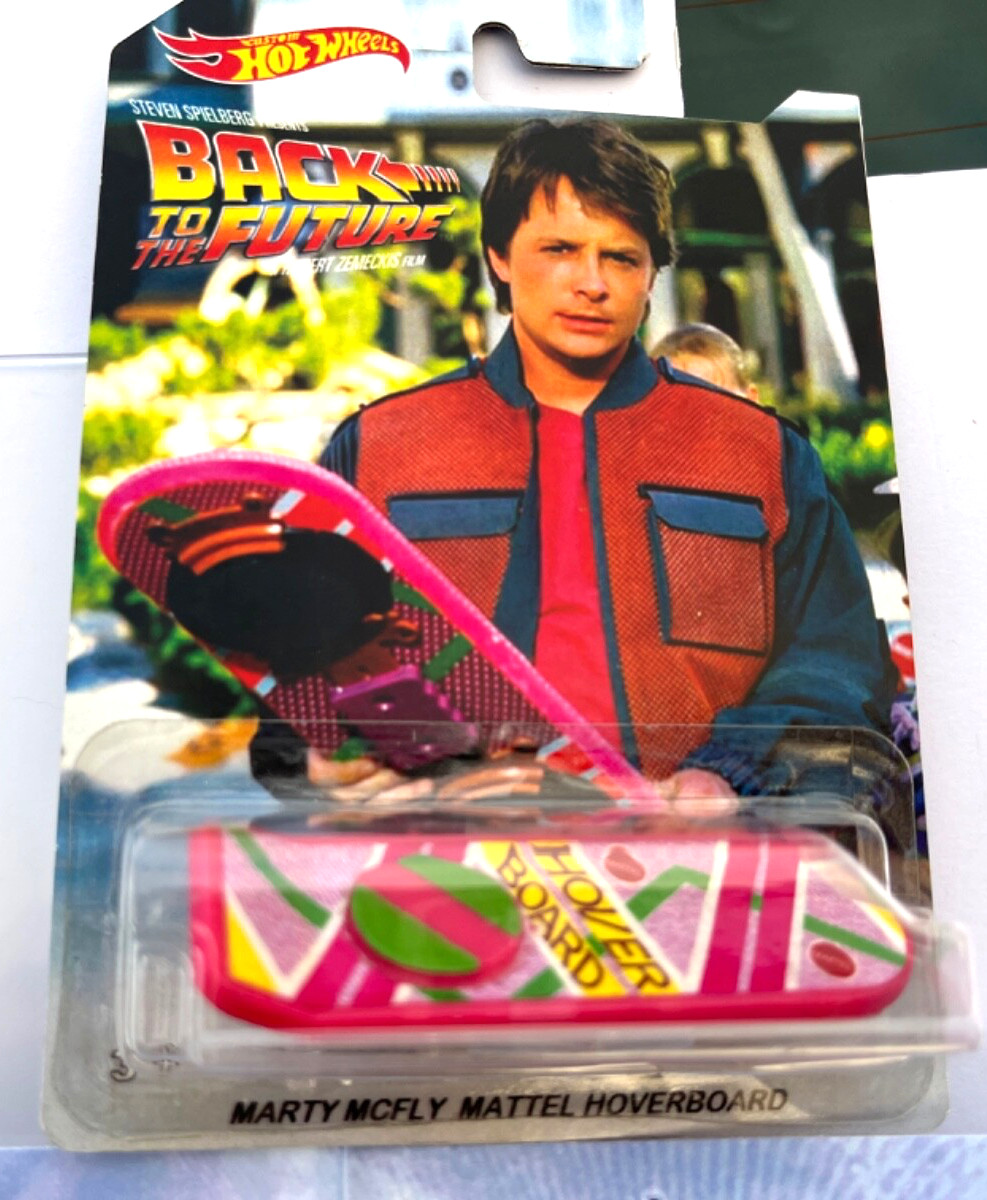 BACK TO THE FUTURE MARTY MC FLY HOVERBOARD package deal doc transmitter miniatur