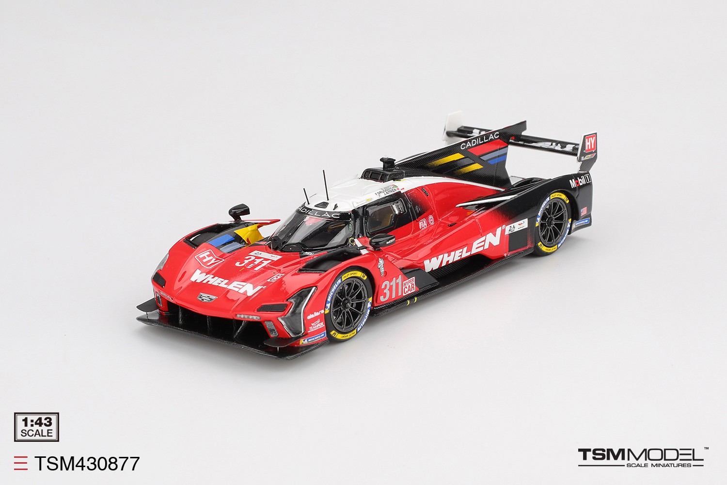 TSM-Model Cadillac V-Series.R – Whelen – 2025 24hrs Le Mans 1:43 Car TSM430877