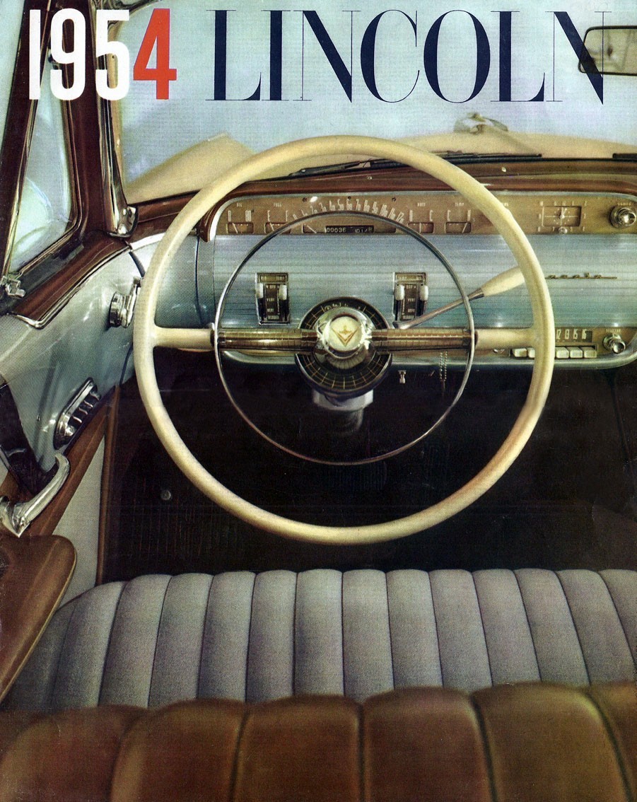 GLM 1:43 1954 Lincoln Capri Special Custom Coupe White/Ambassador Blue 20 PCS!!