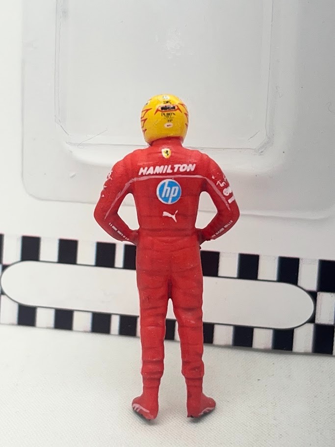 Lewis Hamilton Ferrari SF25 Figure 2025 1/43 For Diecast Model F1 Car Cartrix
