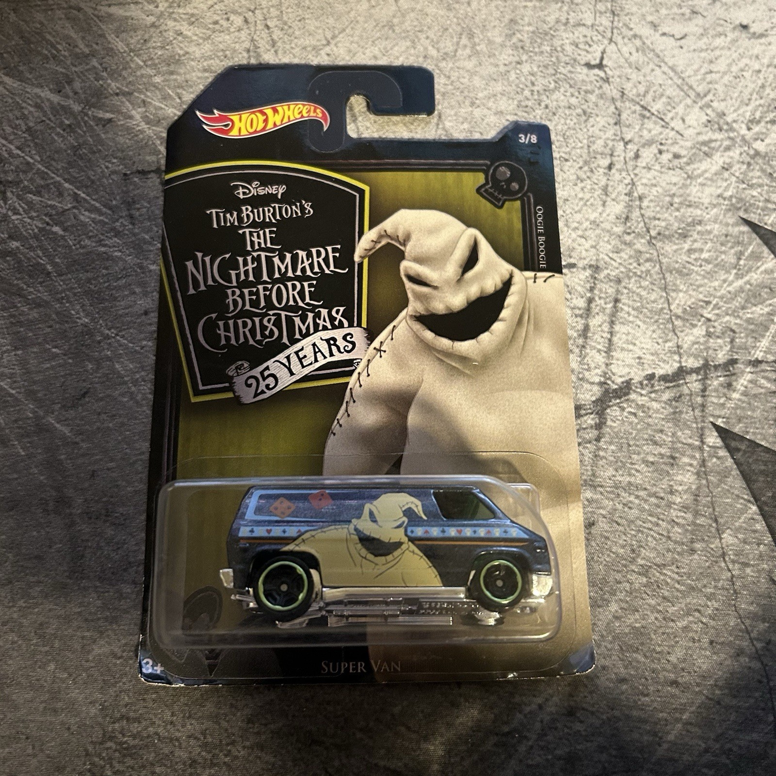 Hot Wheels The Nightmare Before Christmas 25 Years Oogie Boogie Super Van 3/8