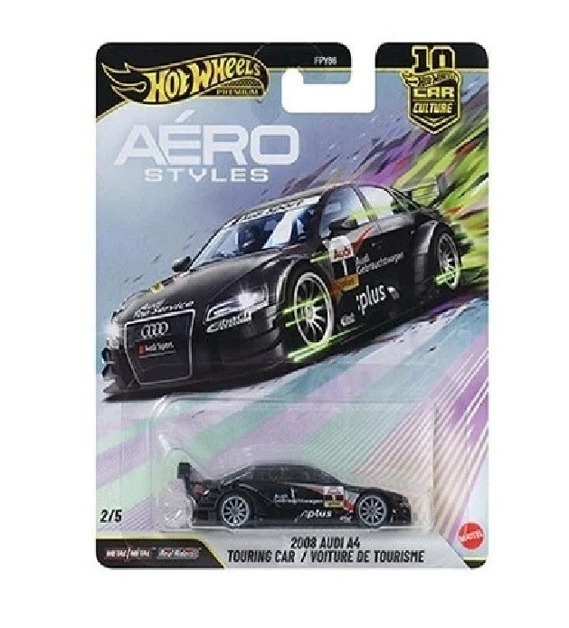 HOT WHEELS CAR CULTURE 10th ANNIVERSARY AREO STYLE 1/64 SET of 5 FPY86-961 U