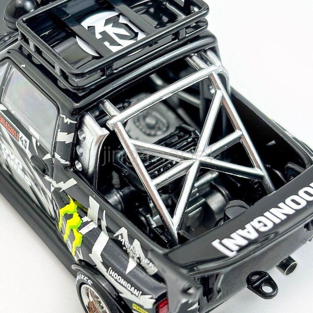 Liberty 1:64 Black N600 Pickup Truck Trailer Sport Model Diecast Metal Car