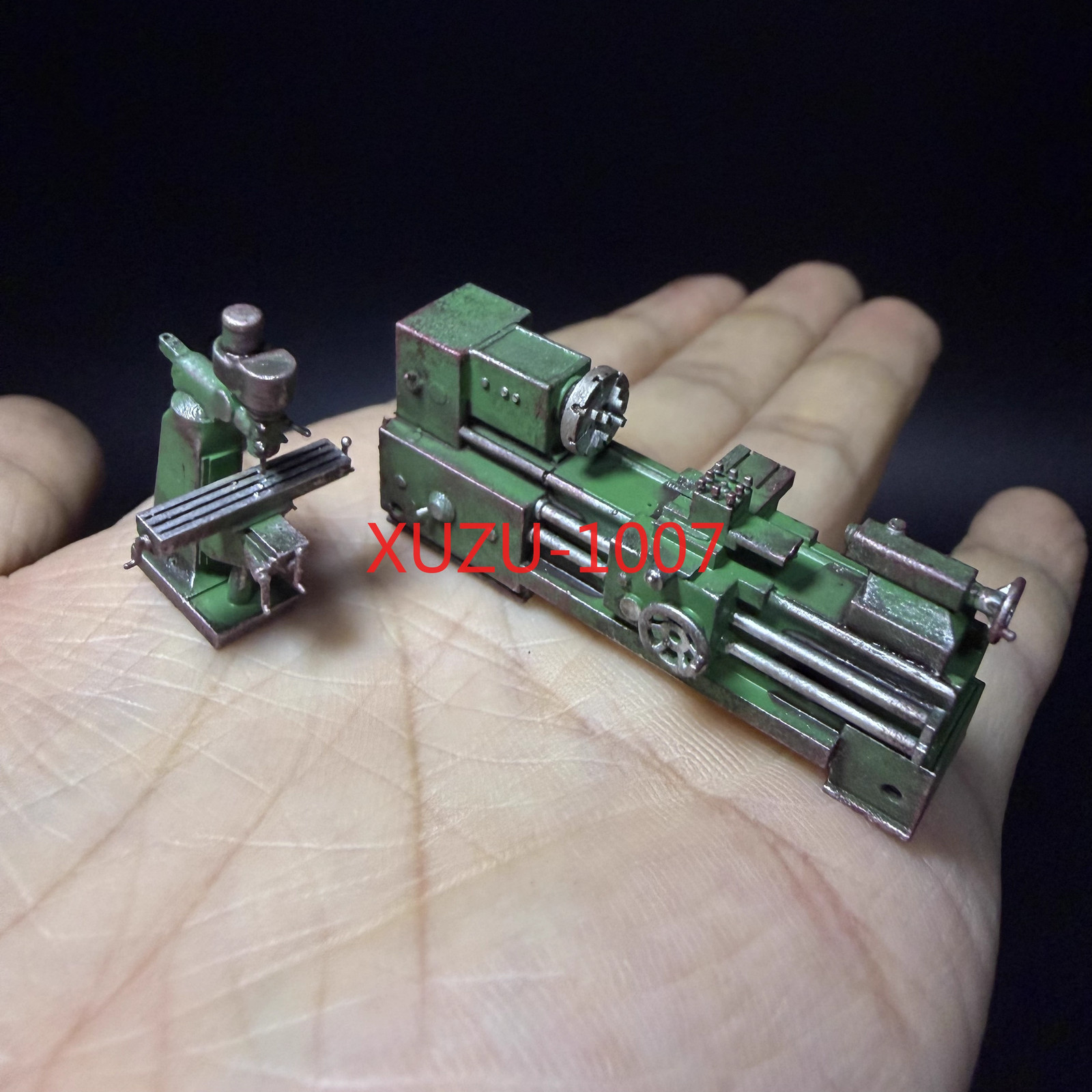 1/64 Garage Repair Props Workshop Mechanic Tools Scene Model Diorama Accessories