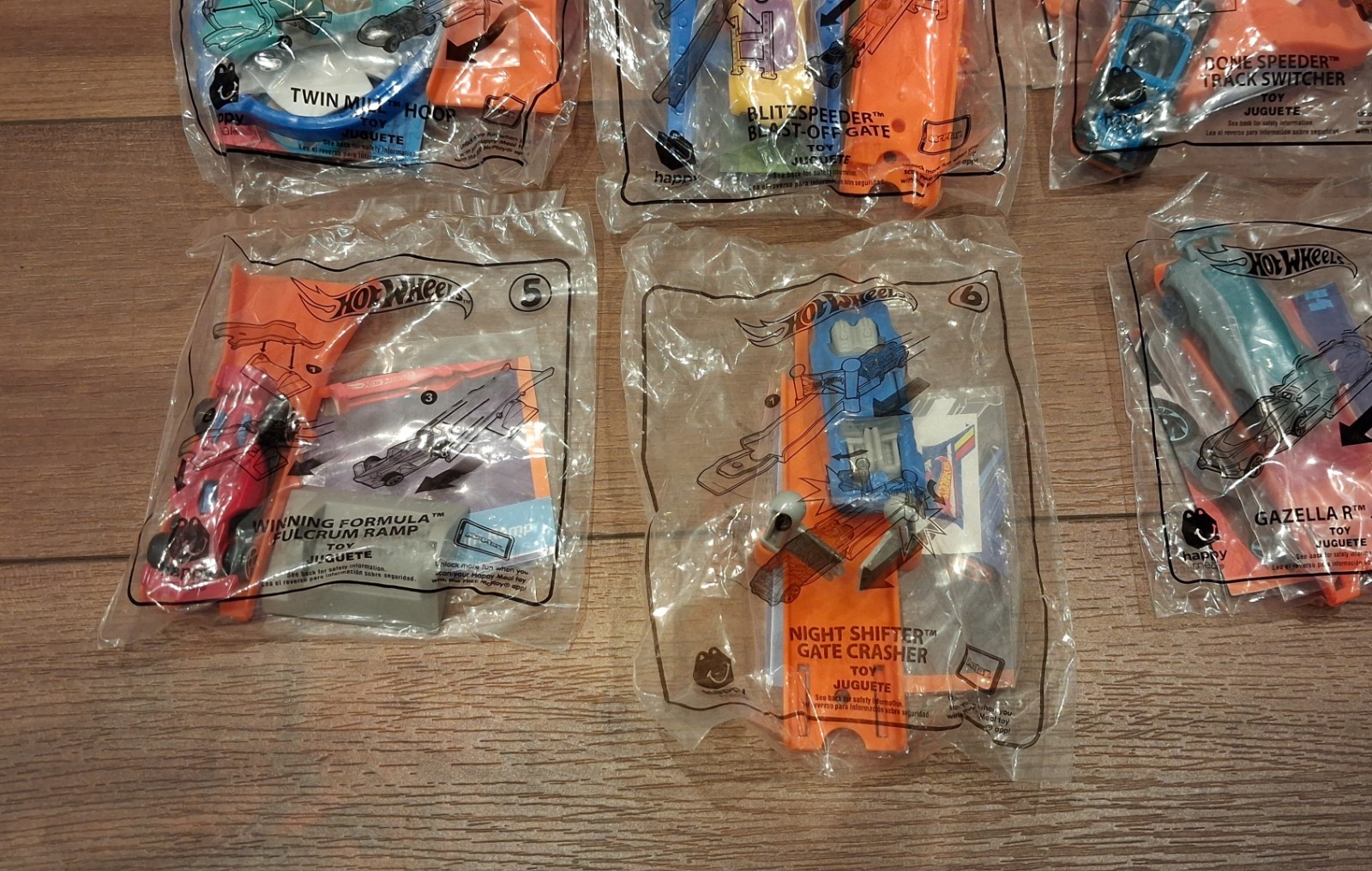 Hot Wheels Complete 2019 McDonald’s Happy Meal Lot of 8 +extras – New in Package