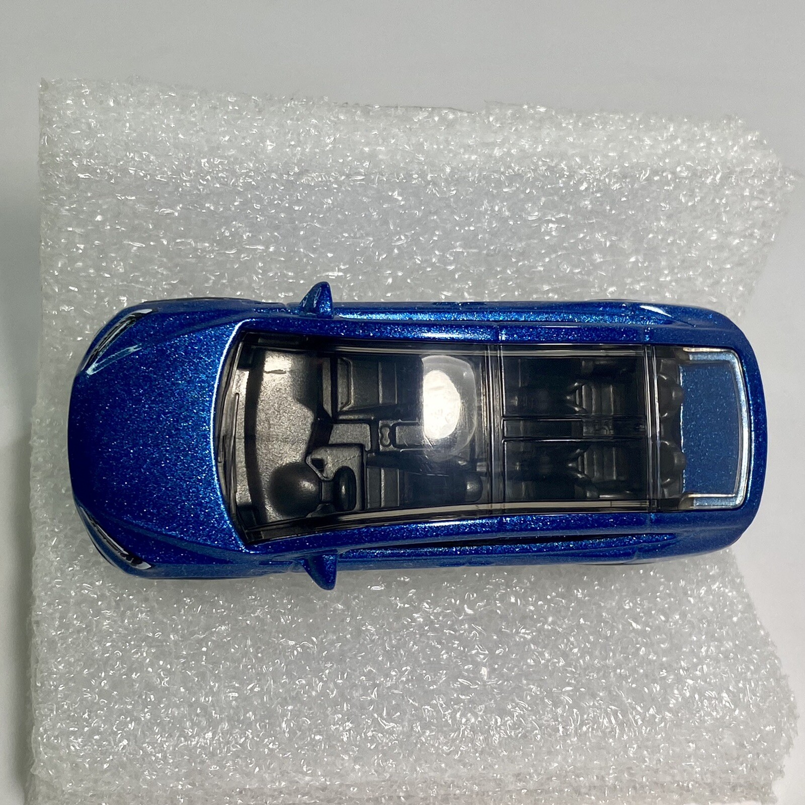 2020 Tesla Model X Blue 1:64 Scale Diecast Diorama Model Car #53
