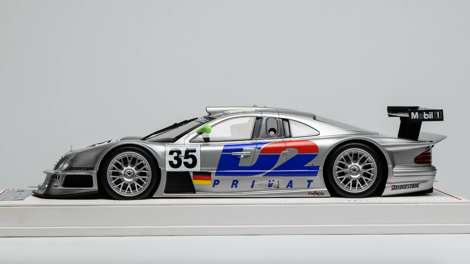1/18 IVY Models Mercedes CLK GTR 1998 24 Hours of Le Mans car #35 AB621