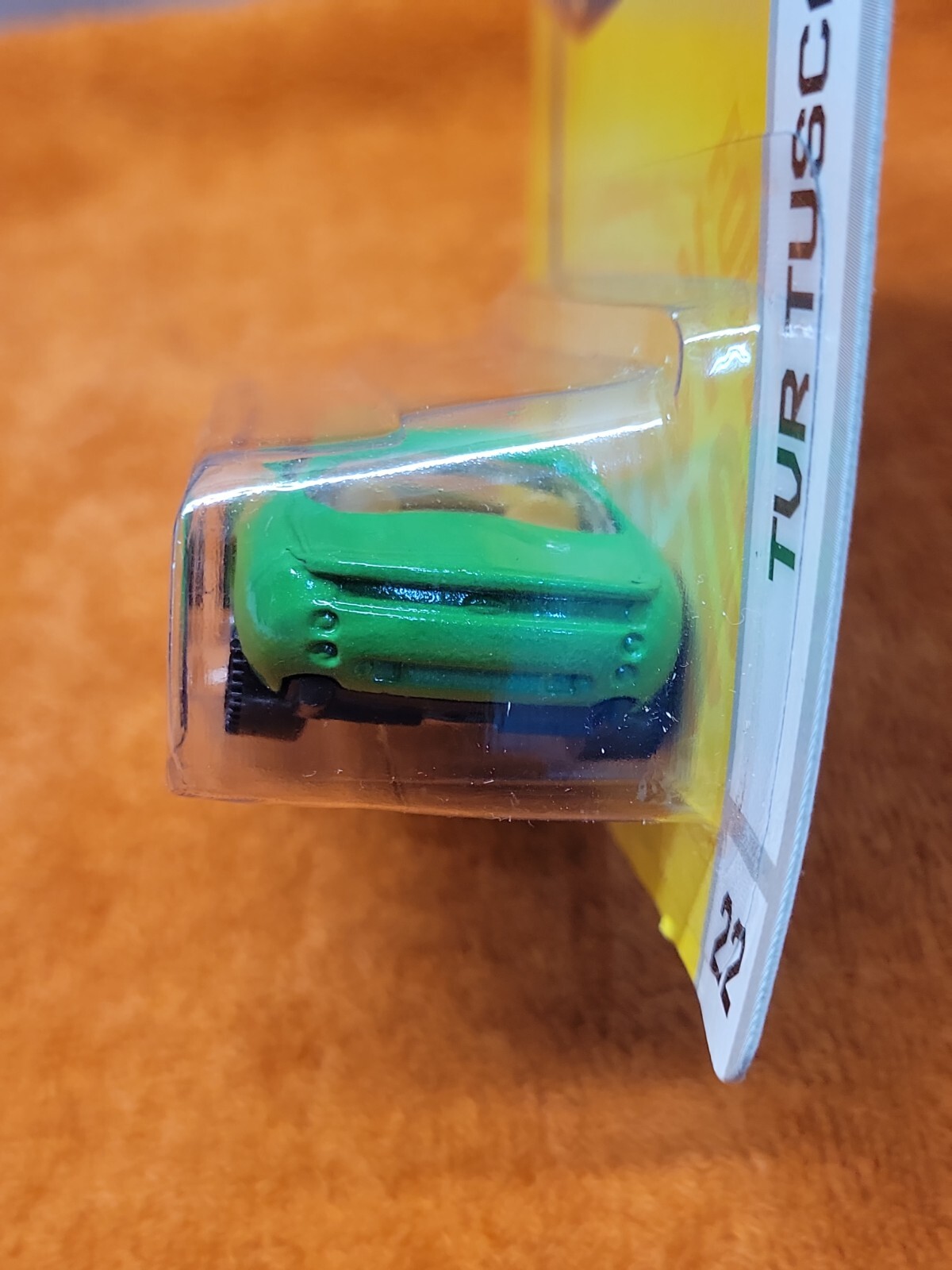 Year 2007 Matchbox Sports Cars 1:64 Die Cast Car #22 – Green Coupe TVR TUSCAN S
