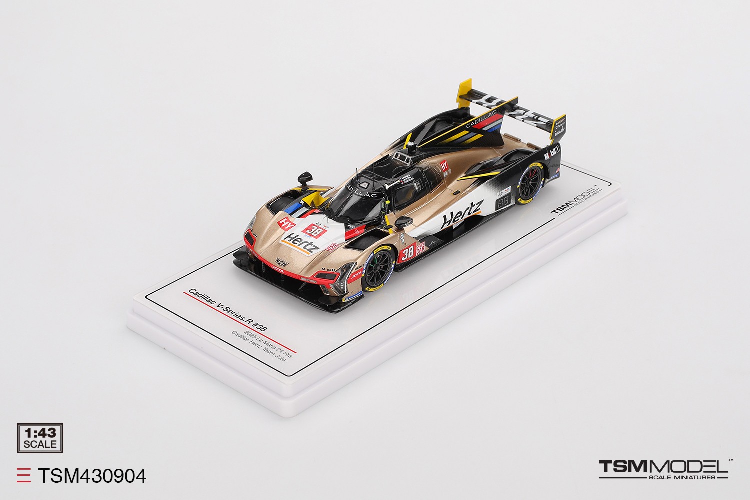 TSM-Model Cadillac V-Series.R – Hertz Team Jota -2025 Le Mans 1:43 Car TSM430904
