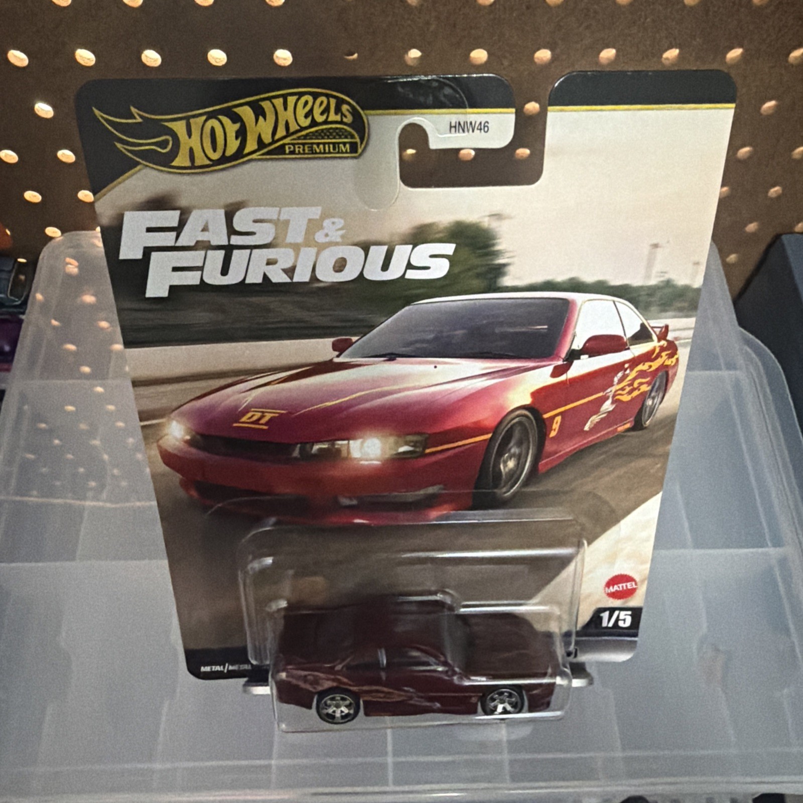 Hot Wheels Premium Fast & Furious 1/5 Nissan 240SX (S14) JBL99 Red