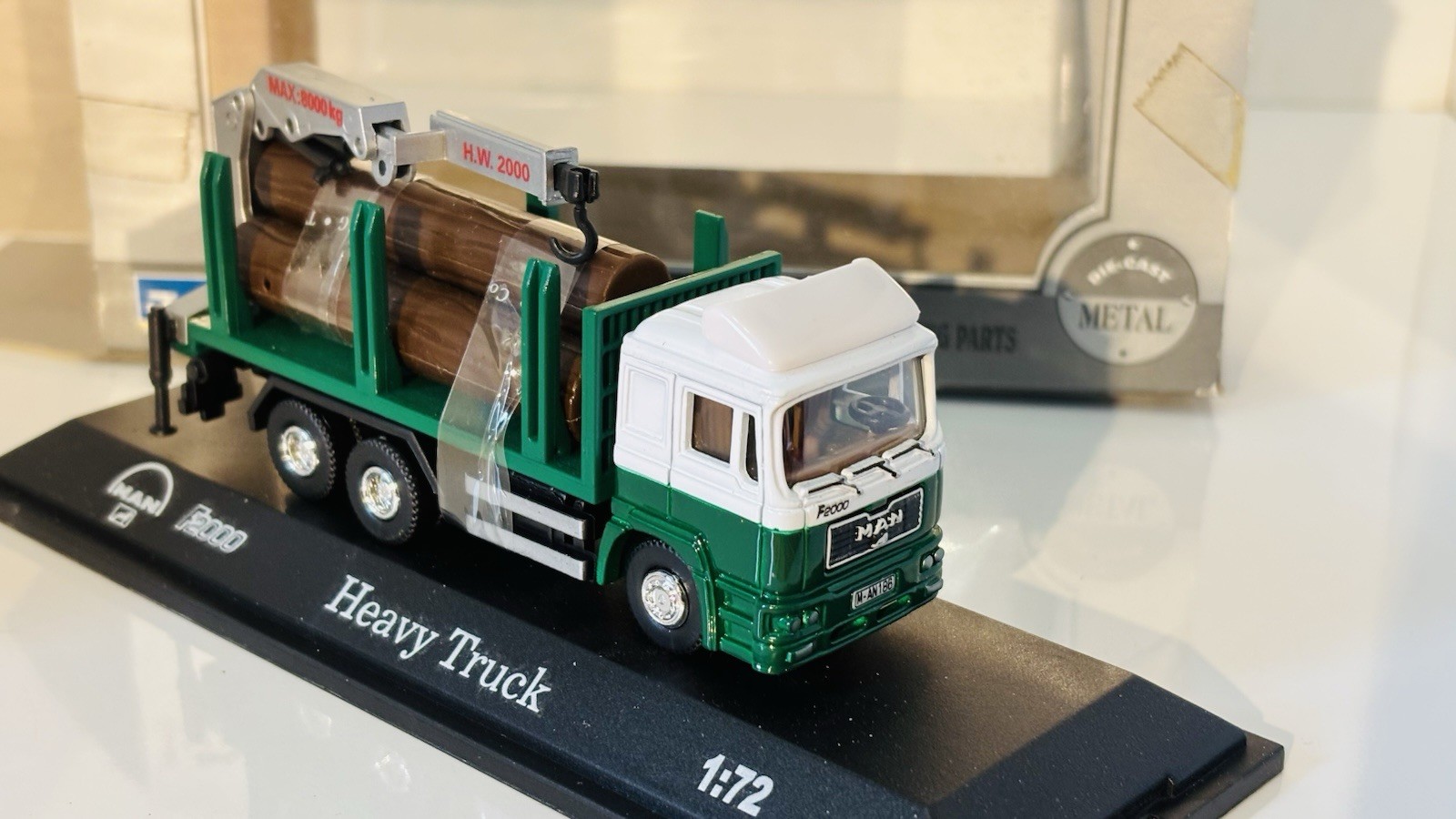 Joy City Automax 1/72 Scale MAN F2000 Heavy Logging Truck – Boxed