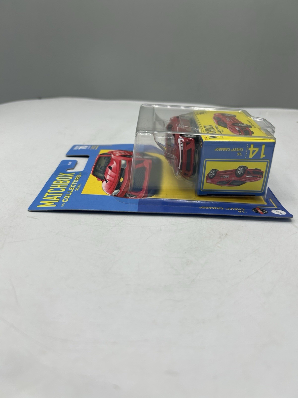 Matchbox Collectors 2023 ’16 Chevy Camaro 14/22 70 Years Edelbrock Red HLJ61