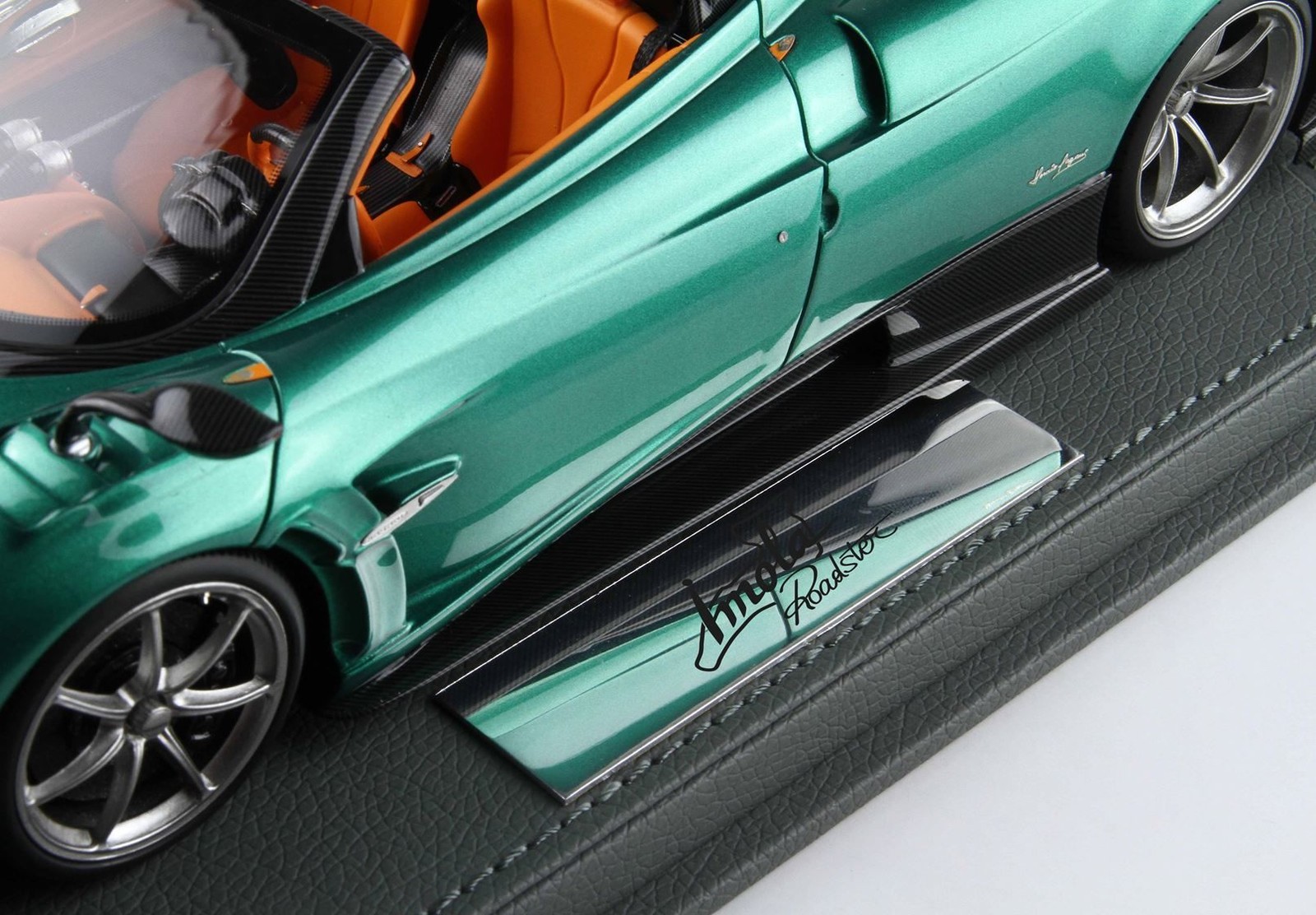 Pagani Imola Roadster Rio Green in 1:18 scale by BBR