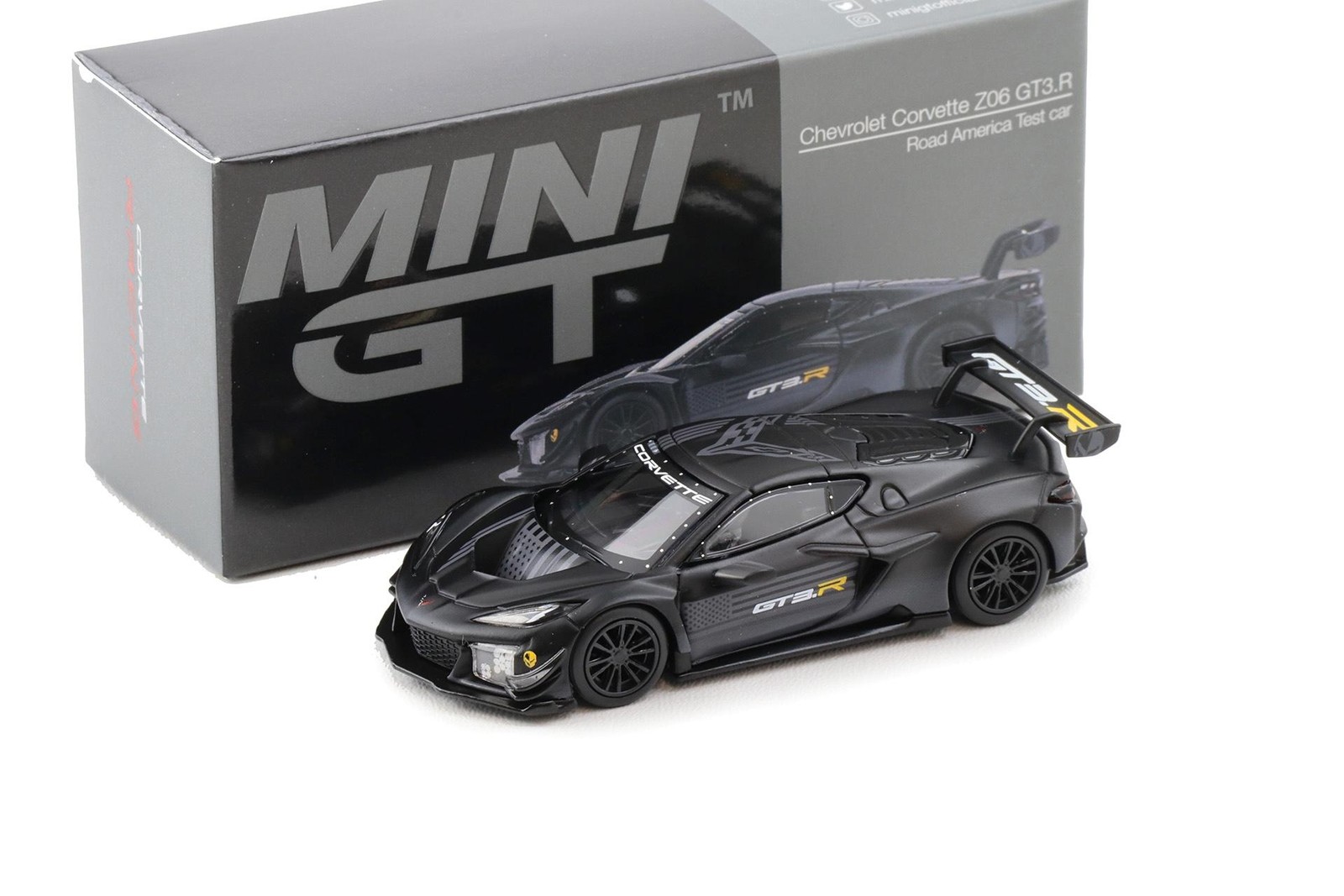 1:64 Tsm Mini Gt Chevrolet Corvette Z06 GT3.R Road America Test Car MGT01186-L
