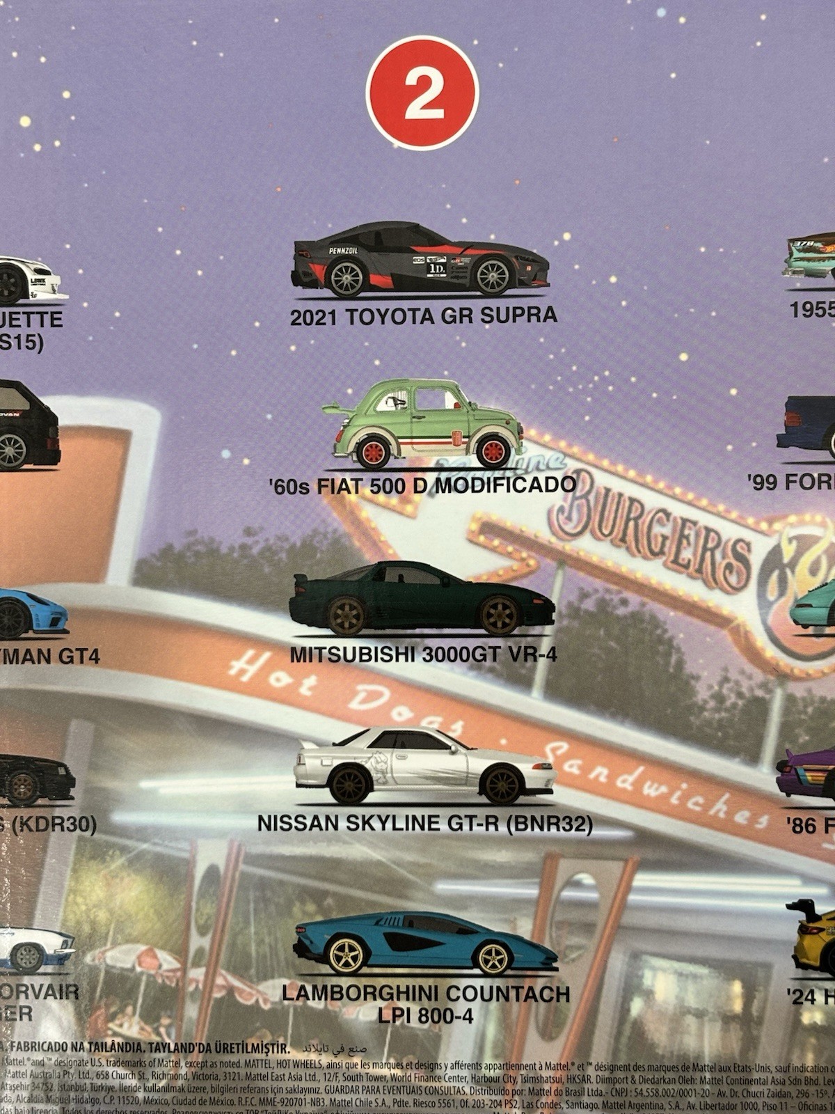 Hot Wheels 2024 Boulevard 25-Car Factory Set Premium Diecast Collection HRW96