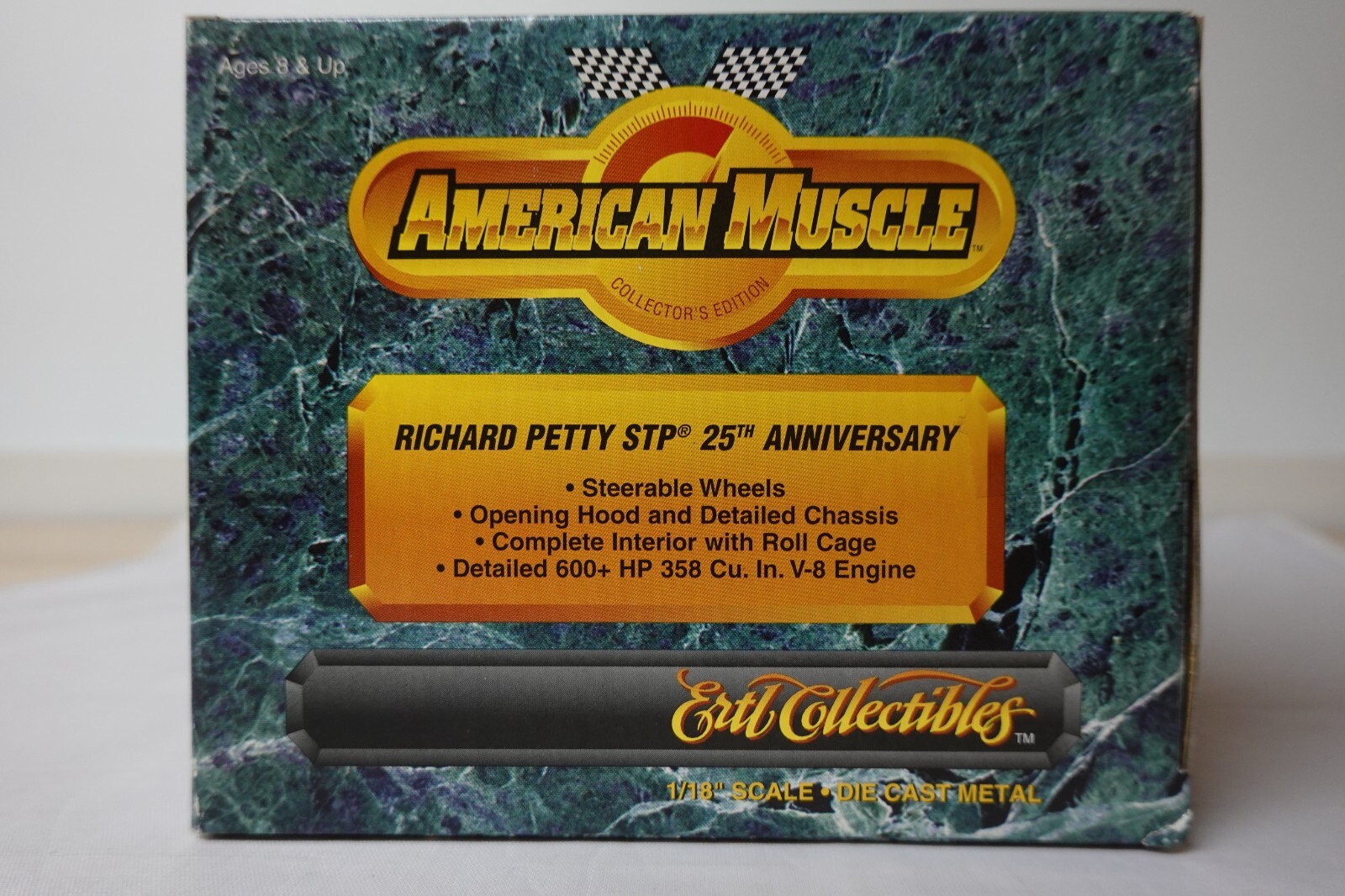 ERTL 7803 RICHARD PETTY STP 25TH ANNIVERSARY AMERICAN MUSCLE 1:18 SCALE N.I.B.