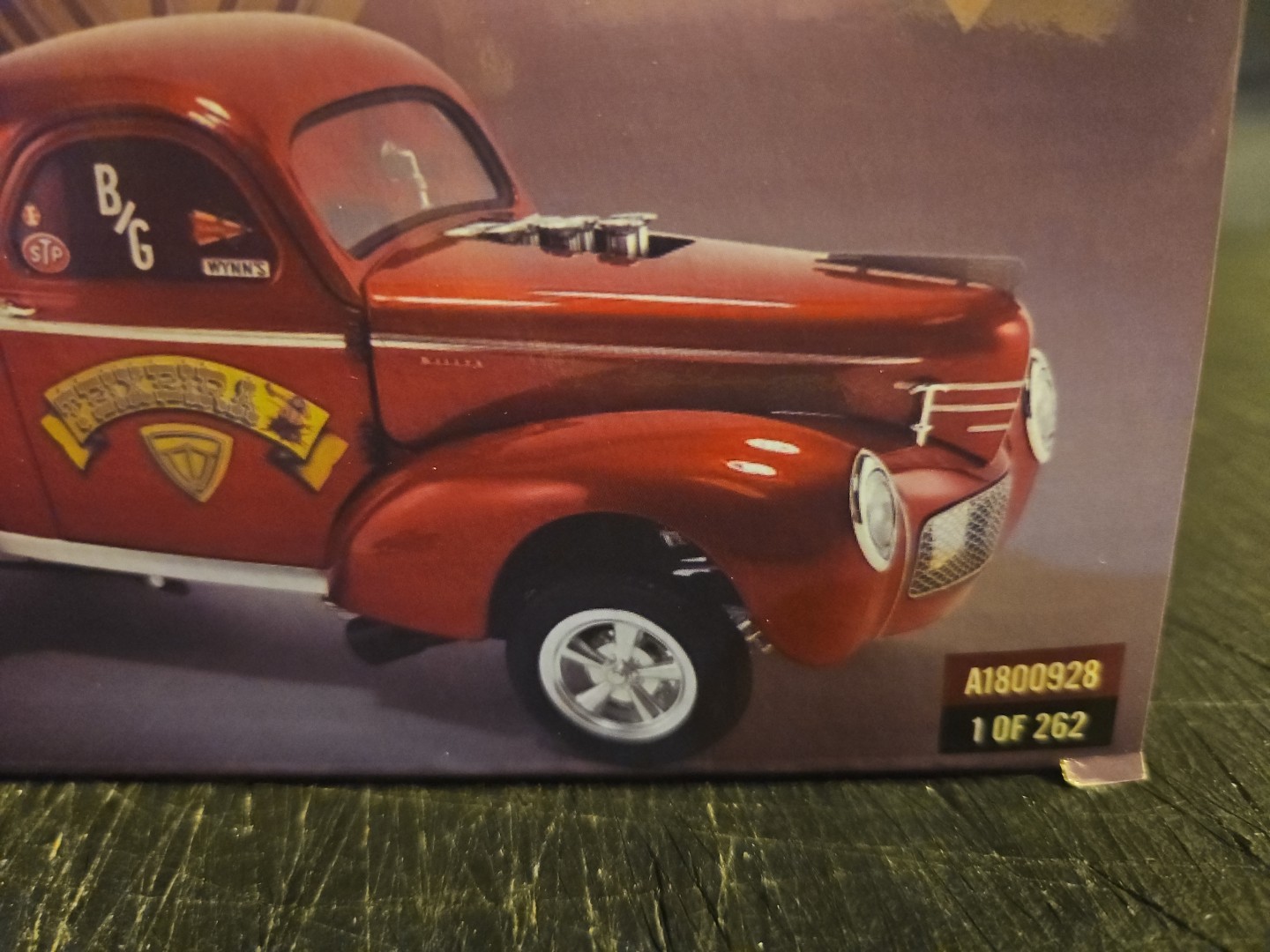 1940 WILLYS GASSER TEIXEIRA HEMI DRAG RACING A1800928 ACME 1:18 VINTAGE NHRA GMP