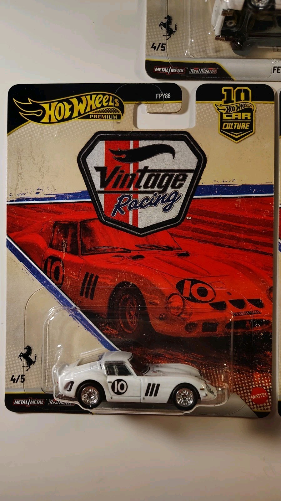 2026 Hot Wheels Premium Ferrari 250 GTO Vintage Racing Lot of 3 Sealed