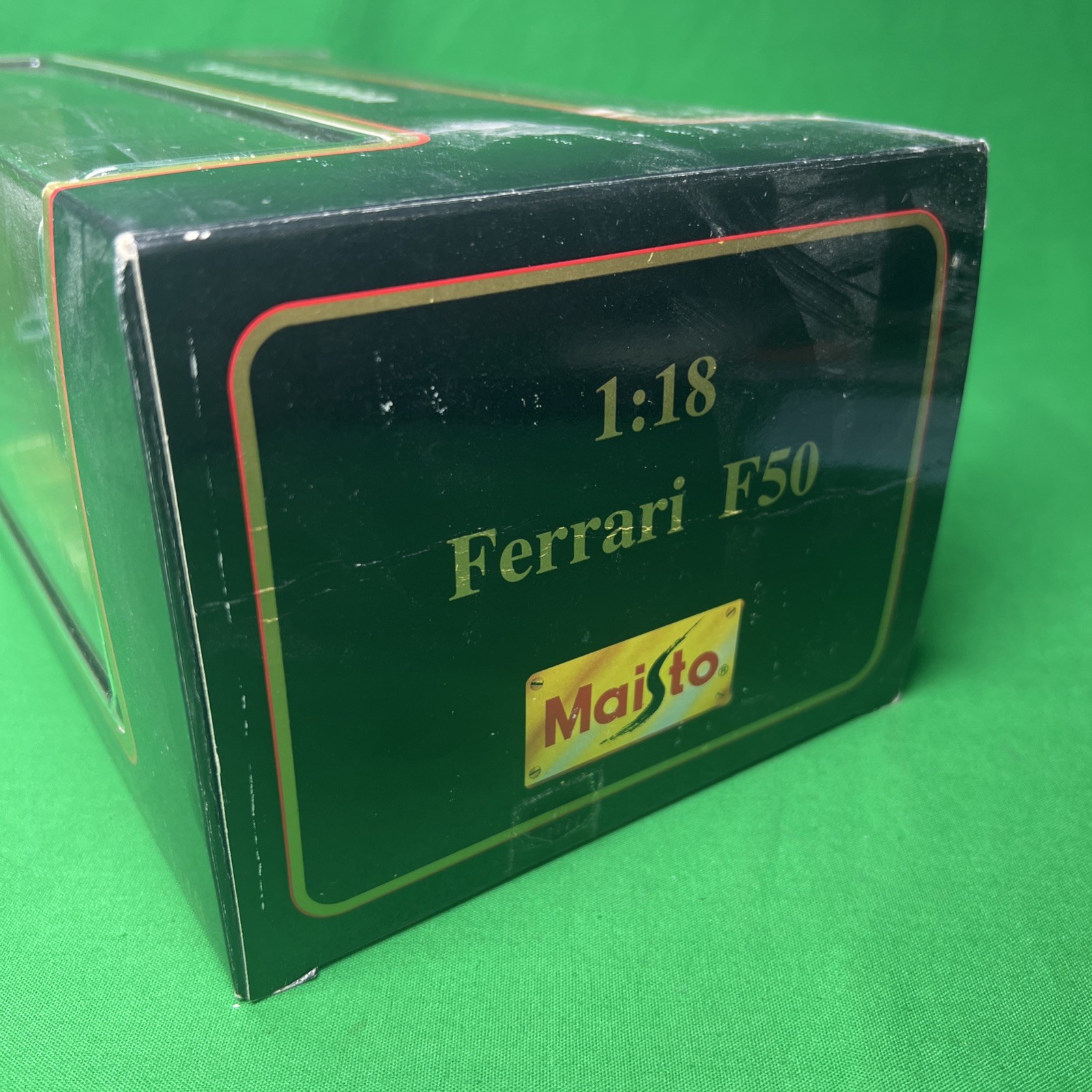 Maisto Silver Ferrari 550 Hard-Top 1:18 Diecast Special Edition Model NEW IN BOX