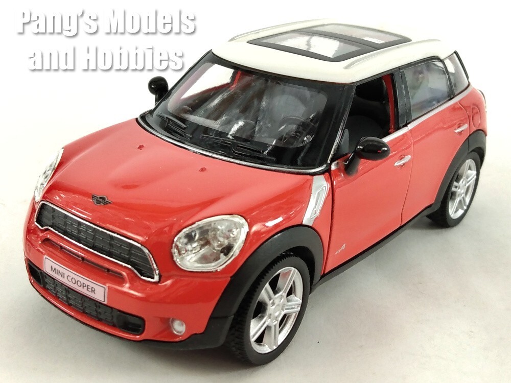5 Inch Mini Cooper Countryman S 1/34 Scale Diecast Model by Unifortune – RED