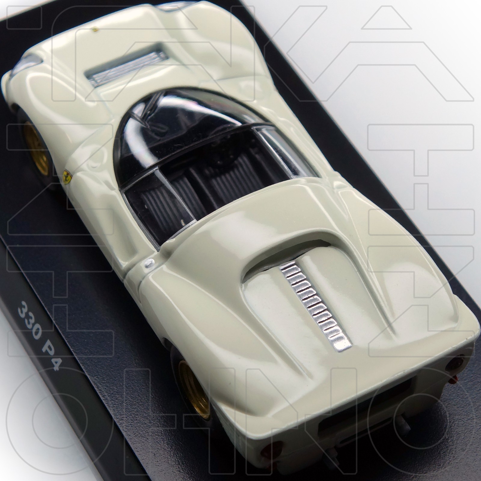 Ferrari 330 P4 1967 KYOSHO 1:64 Collection 7 NEO White pre 312p ford v ASSEMBLED