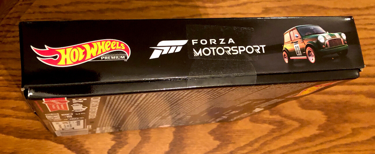 HOT WHEELS FORZA MOTORSPORT SET OF 5 CAR PACK FACTORY SEALED COLLECTORS BOX