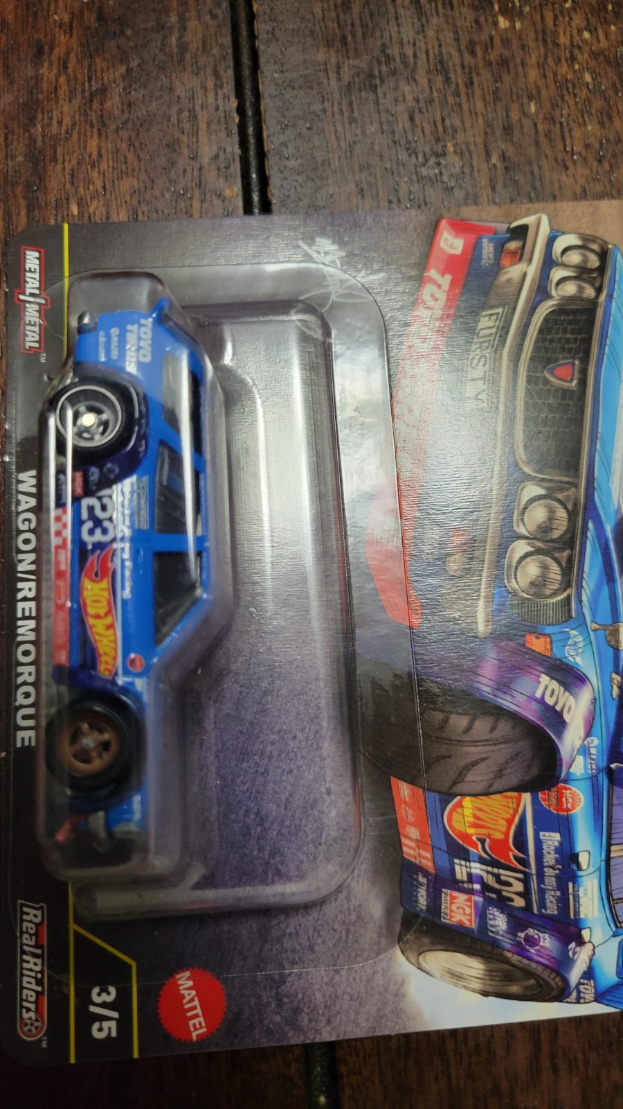 Hot Wheels Mad Mike Mazda RX-3 Wagon Ronin Run 2 FPY86-961 M 1/64