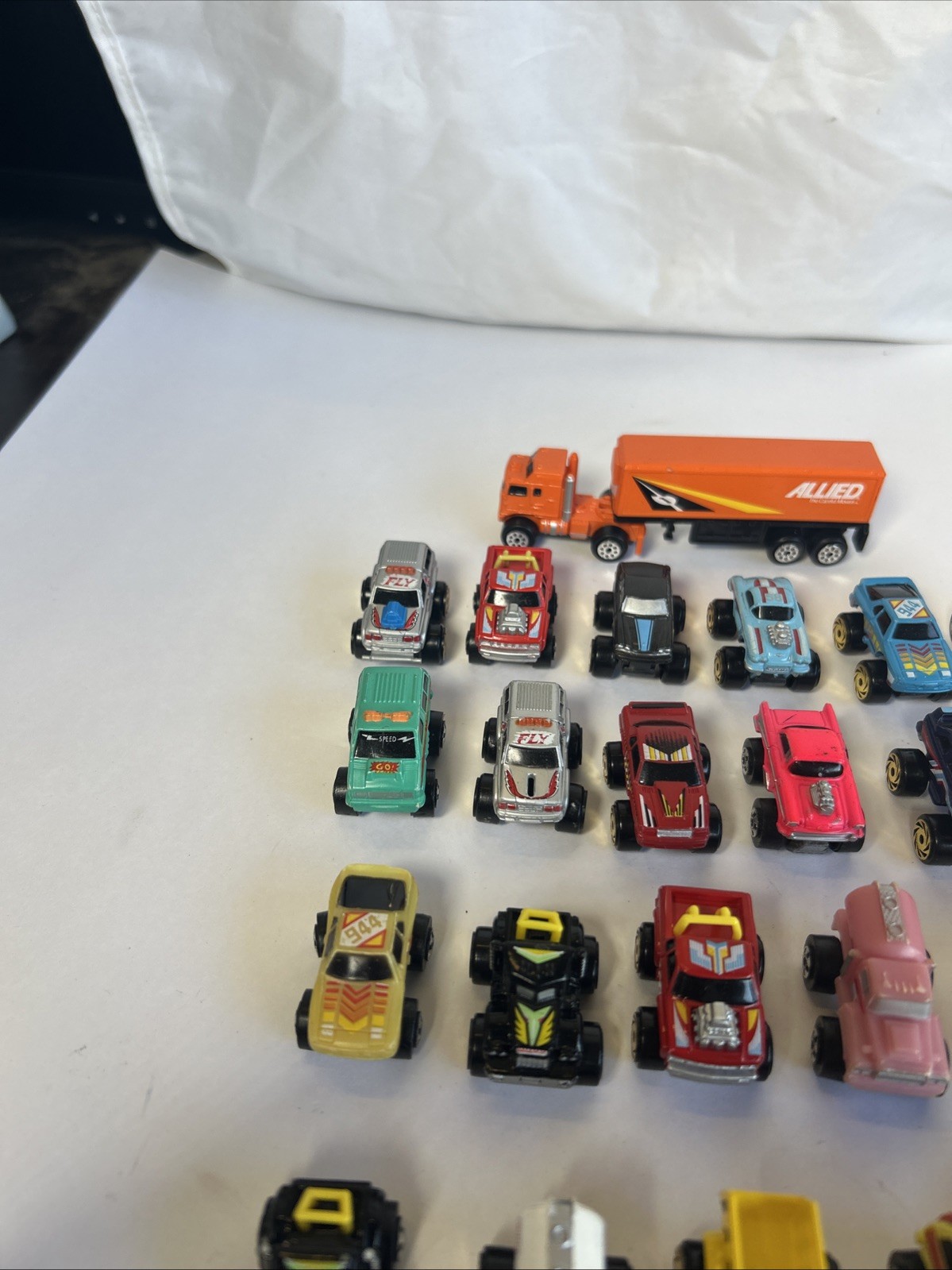 ROAD CHAMPS Lot 53X Cars Diecast Planes Allied Semi (Micro)