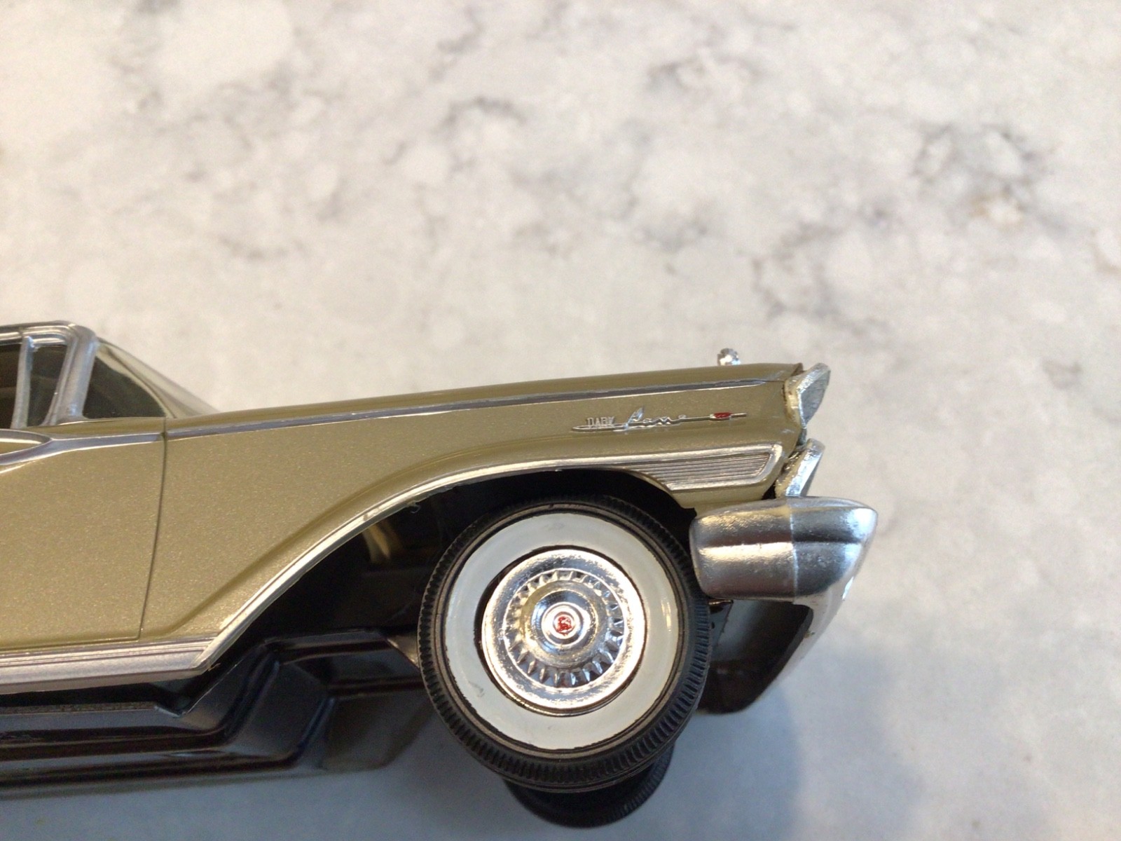 AMP 1959 MERCURY PARKLANE TWO TONE PROMO WITH FLY WHEEL IN ORIGINAL BOX