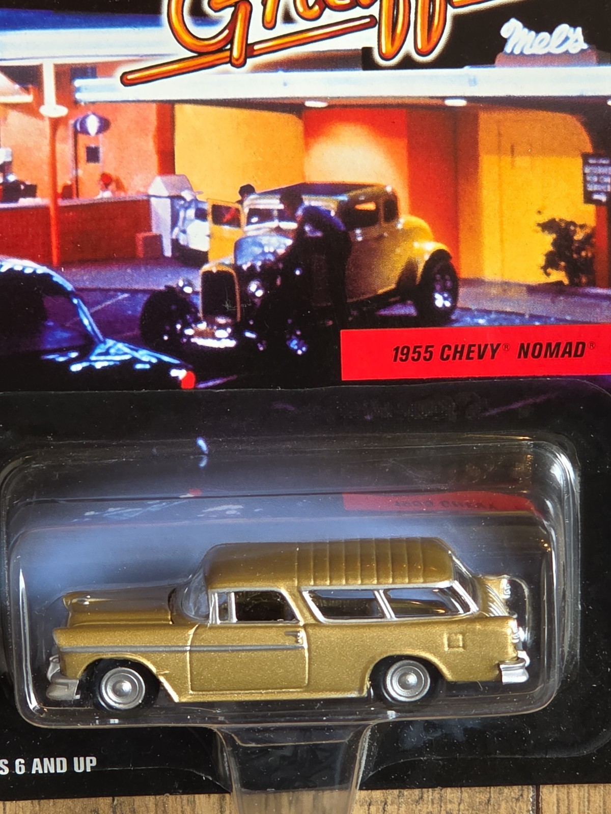 4 Johnny Lightning American Graffiti Chevy Impala, Custom Chevy, Nomad, Bel Air