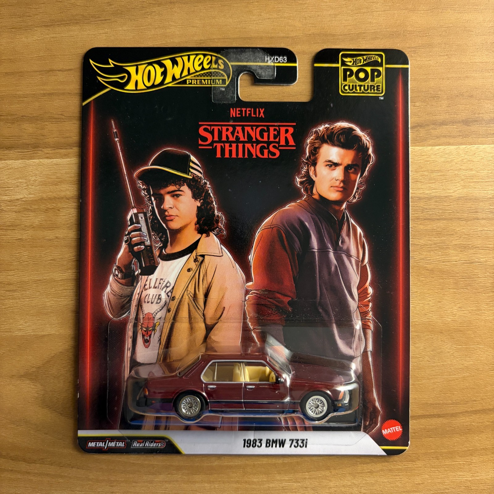 1983 BMW 733i — Stranger Things Premium Pop Culture Hot Wheels [SHIPS FAST]
