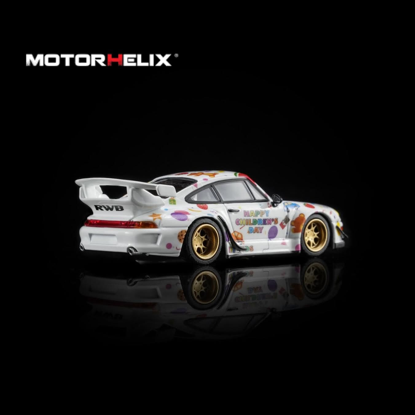 Motorhelix 1/64 RWB 993 Children‘s Day Limited Edition