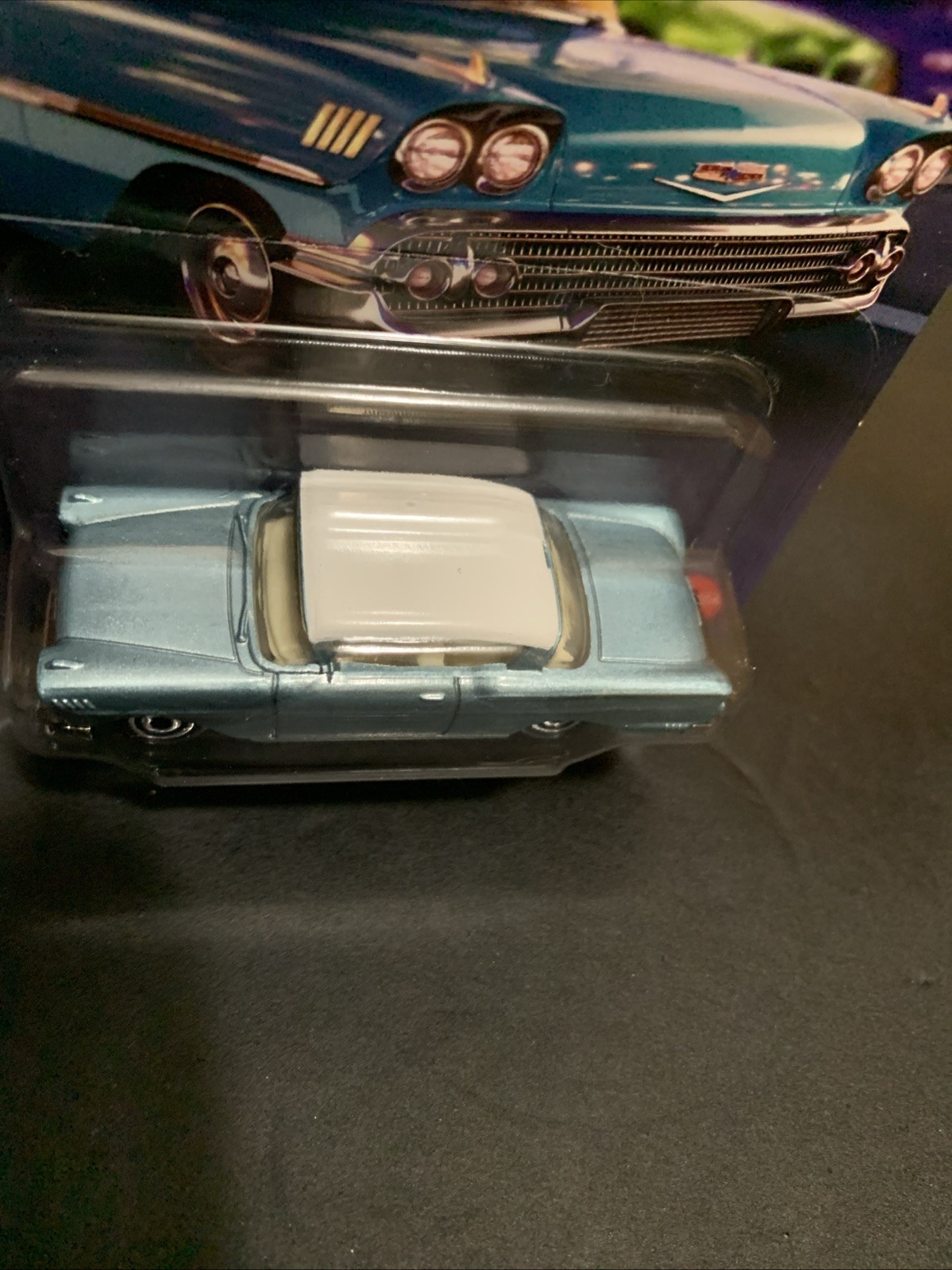 2025 Matchbox Local Cruisers #1 1958 Chevrolet® Impala SILVER BLUE | FSC