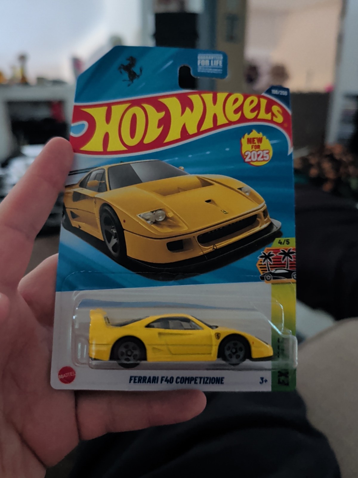 Hot Wheels Fast & Furious 2025 Ferrari F40 Competizione Yellow Unopened