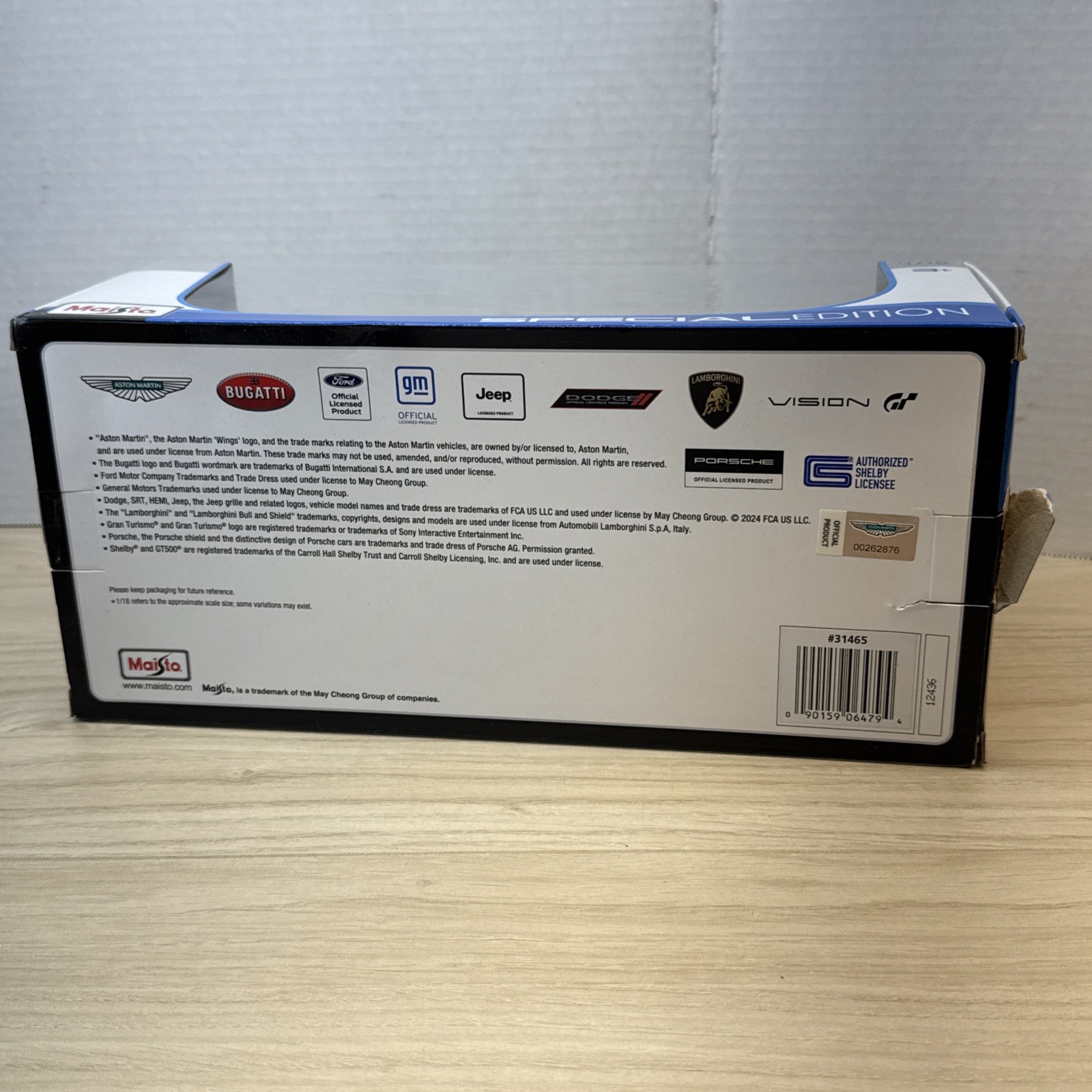 Maisto 1:18 Ferrari SF90 Spider Metallic Gold Special Edition Diecast NIB