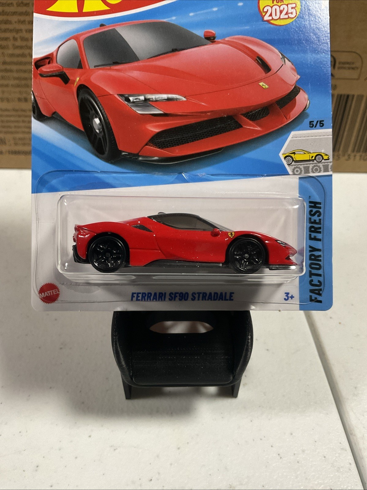 2025 Hot Wheels Ferrari SF90 Stradale Red Factory Fresh 191/250