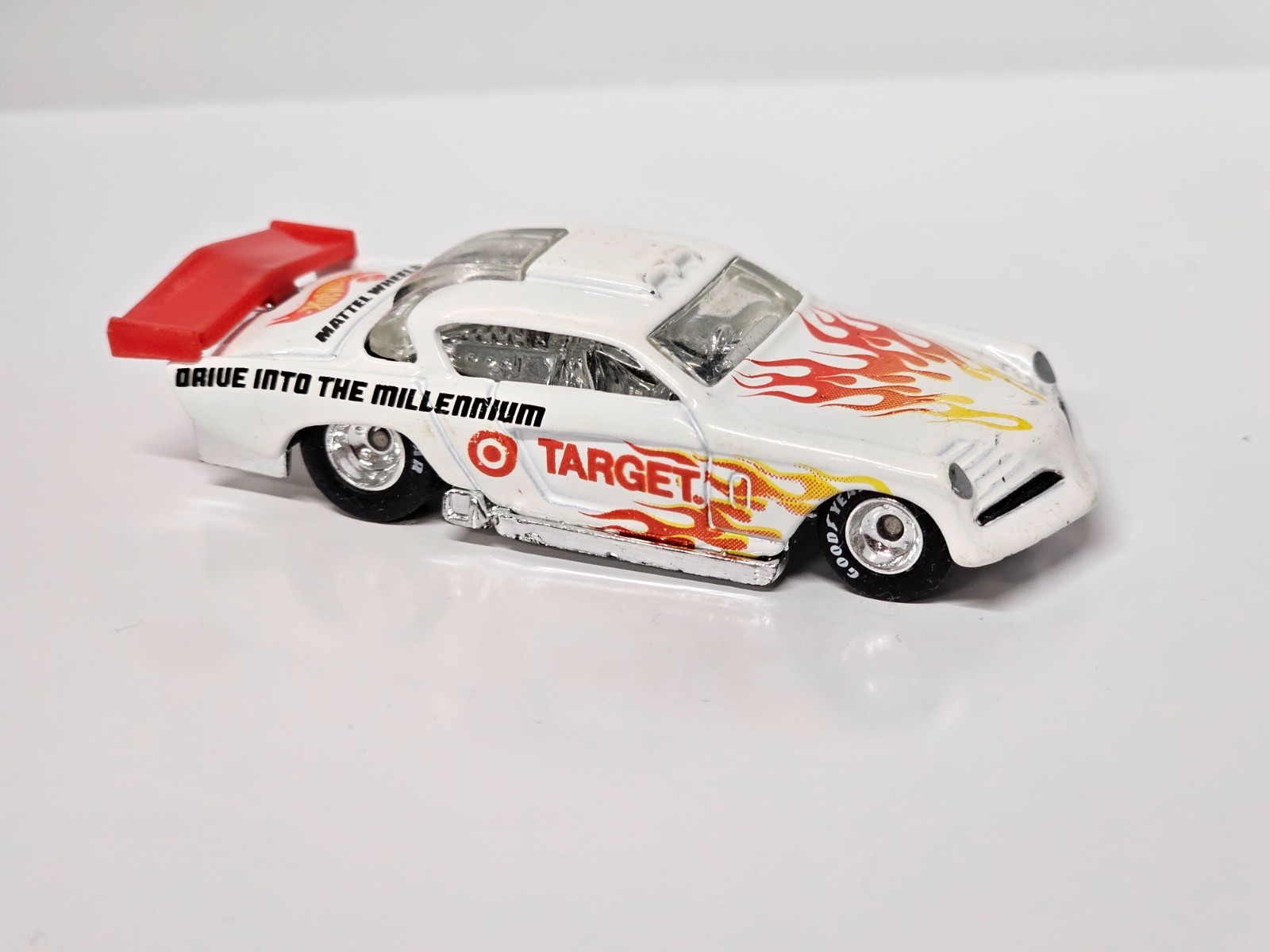 Hot Wheels Exclusive Target Edition At-A-Tude Dragster Rubber Tires 1/64