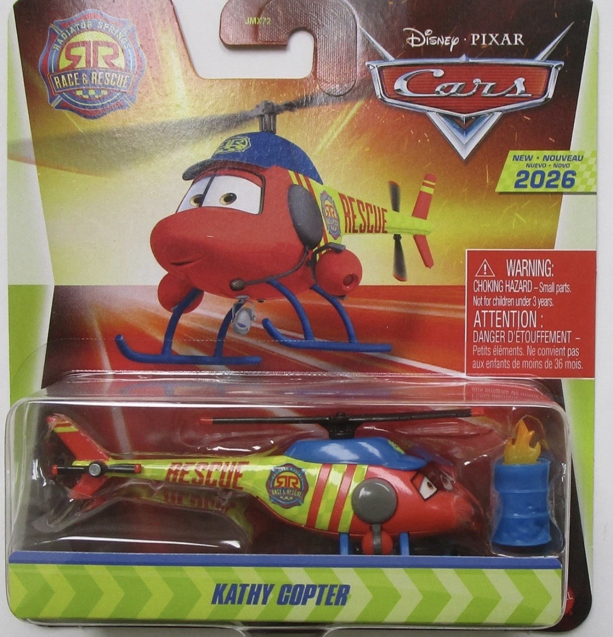 NEW Disney Pixar Cars Race & Rescue 2026 LOT of 6