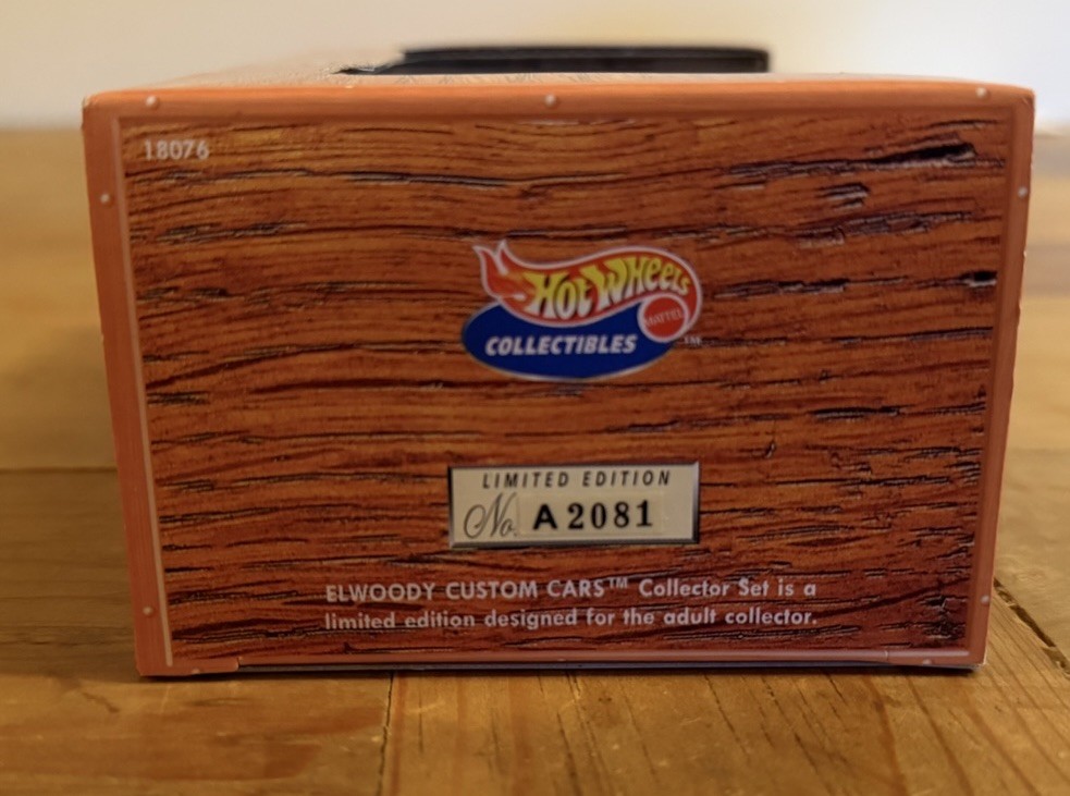 1997 Hot Wheels Collectibles Elwoody Custom Cars 2 Vehicle Set Limited Edition