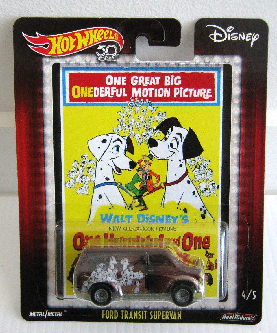 Hot Wheels – 101 Dalmations Ford Transit Supervan – 2017 – 4/5 – Diecast Vehicle