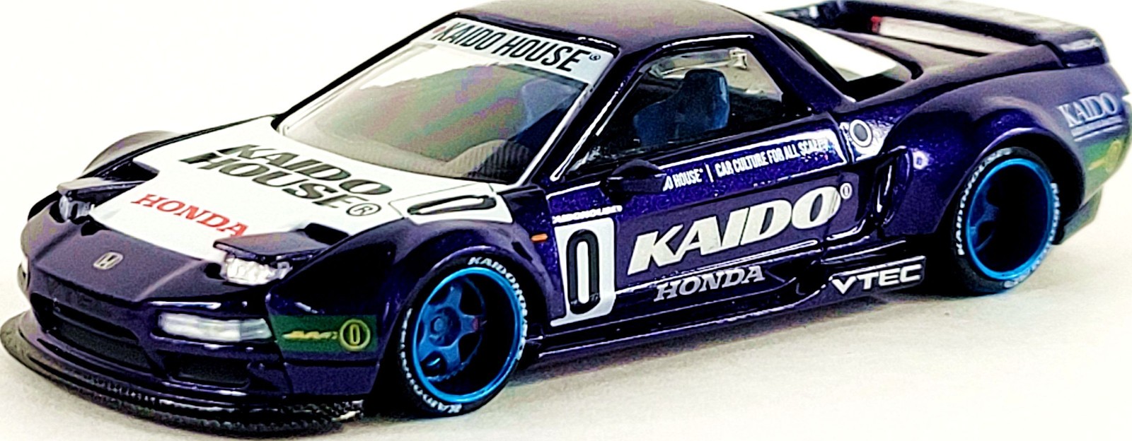 Kaido House x Mini GT Honda NSX Kaido Racing V2 🟪 PURPLE 🟪 1/64 KHMG173