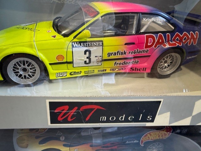 1.18 1993 BMW E36 M3 GTR DRIVER NISSEN UT MODELS NEW IN BOX DIECAST MODEL