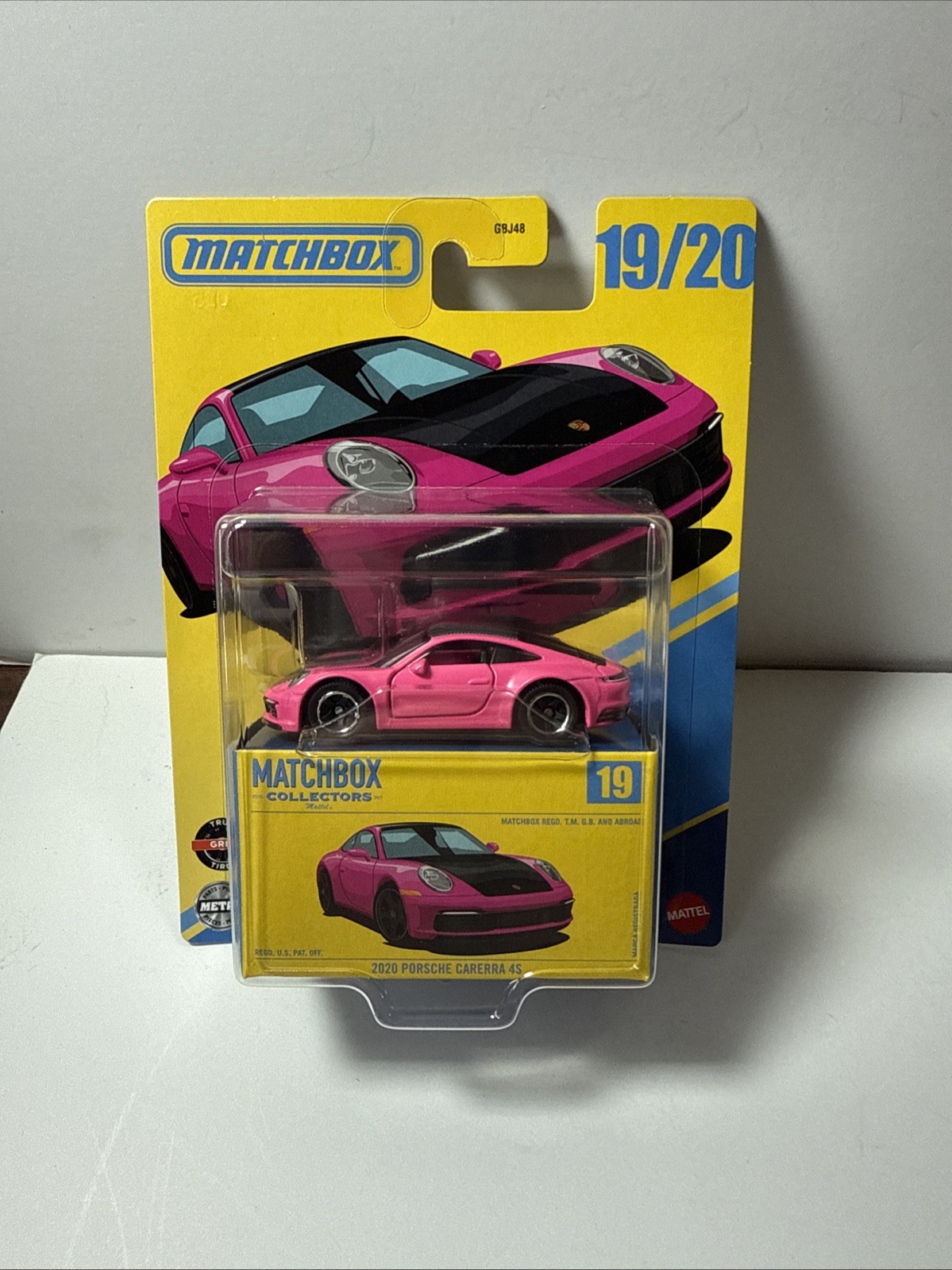 2025 Matchbox Collectors 2020 Porsche Carerra 4S Pink Diecast Car 19/20 NEW FSC