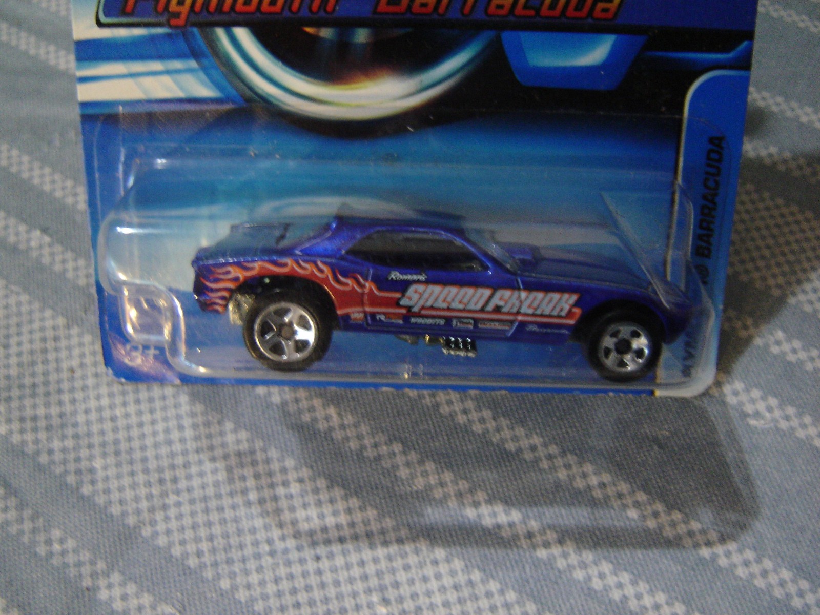 Hot Wheels SPEED FREAK FUNNY CAR DRAGSTER Plymouth Barracuda