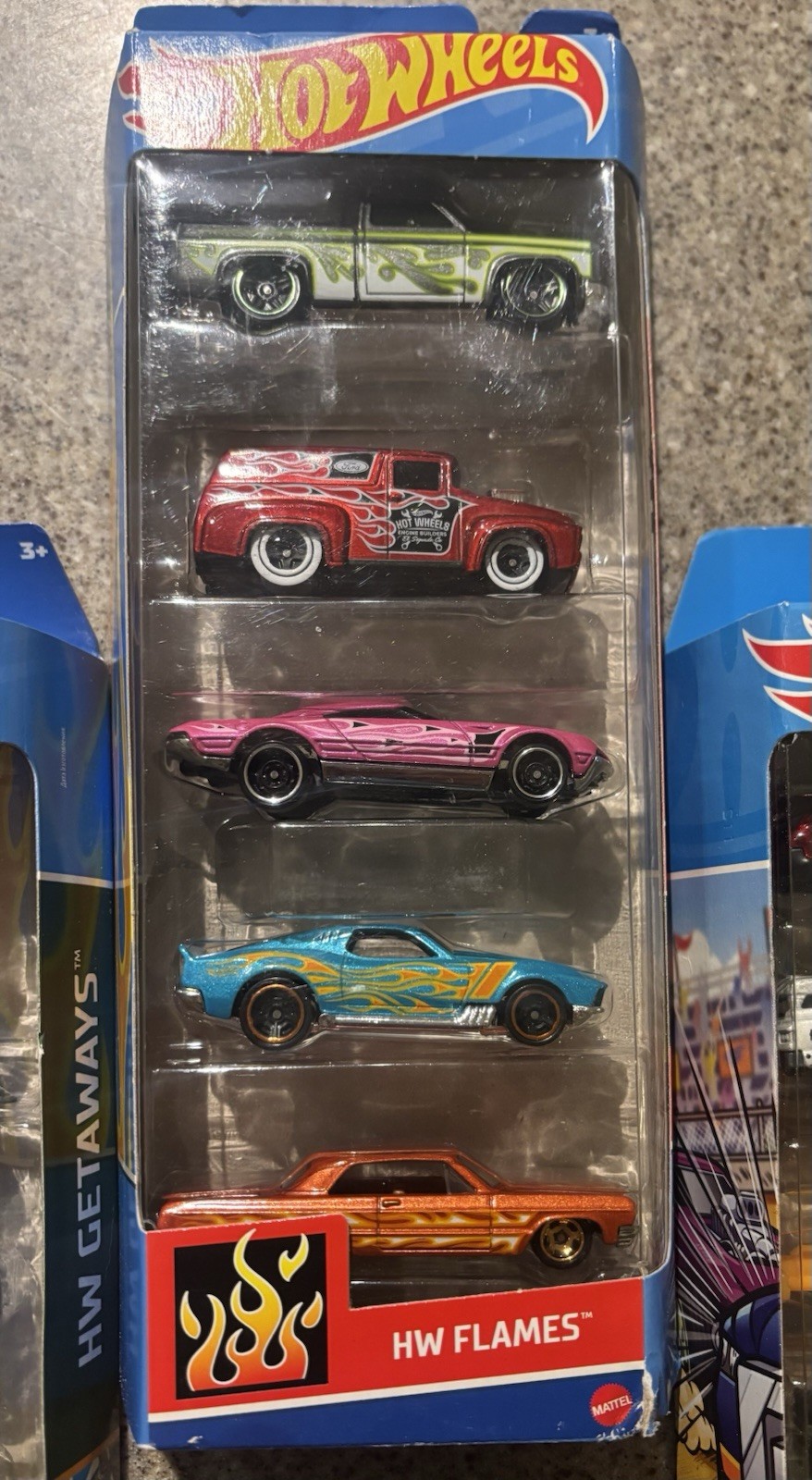 Hot Wheels Lot Of 5 Mattel Toy Car 5 Pack Racers Brand New Toys Variety-Read NIB