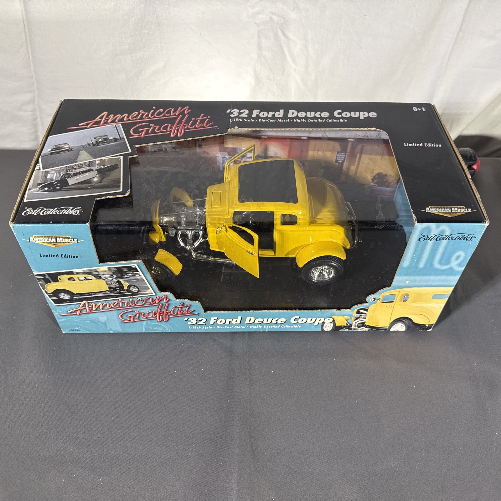 AMERICAN GRAFFITI ERTL autograph signed by John Milner 1932 FORD DEUCE COUPE