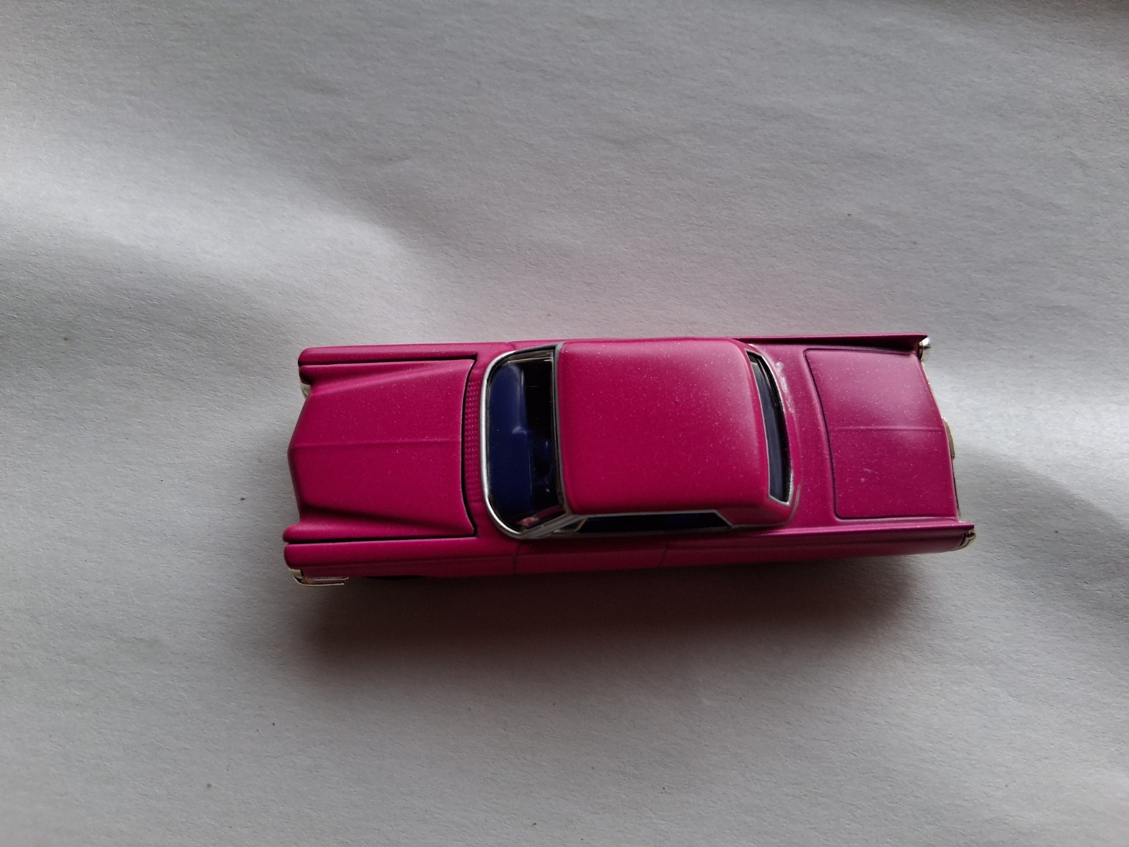 Hot Wheels 100% Hard Rock 2 “Coupe De Ville” *Pink Opening Hood RR Loose