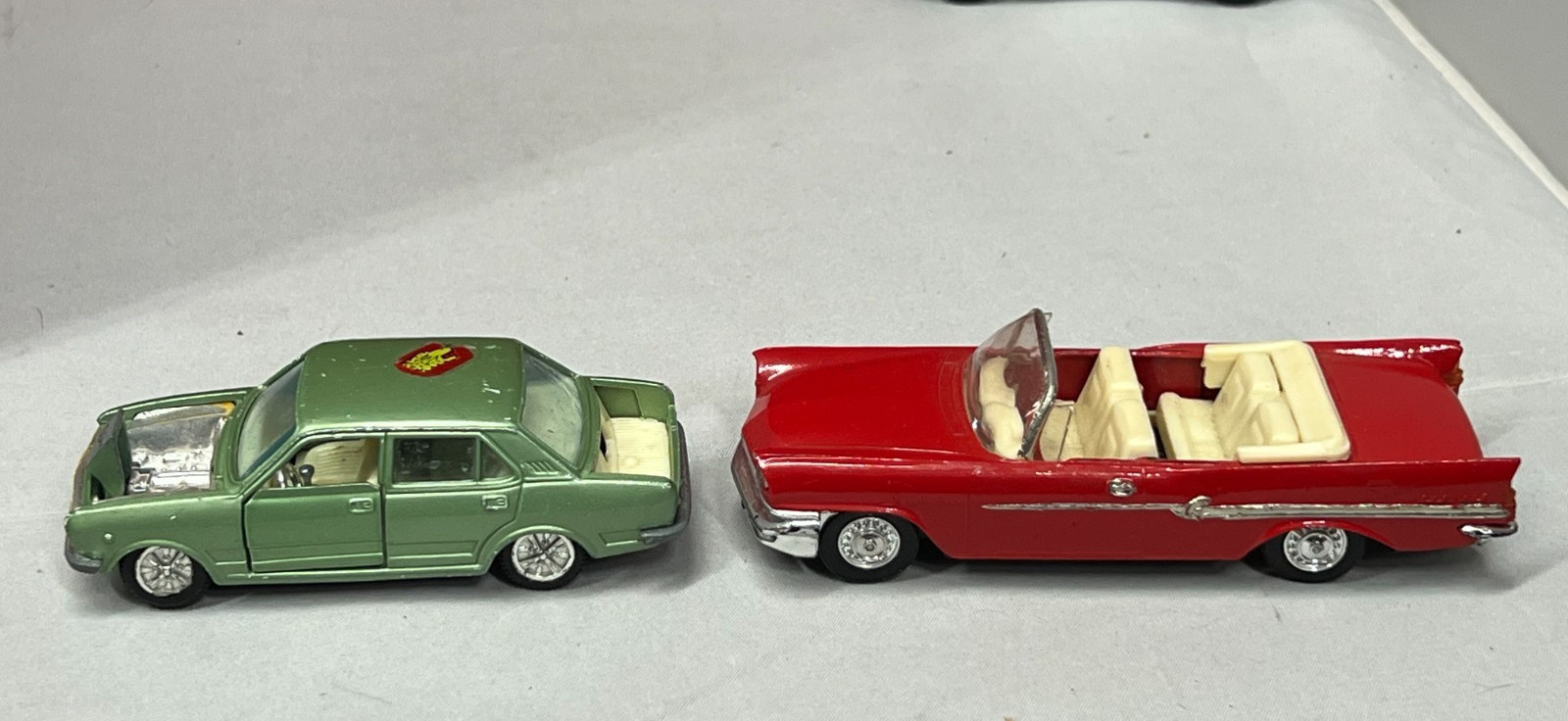 Vintage Corgi, Ertl, Schabak Model, Miniat Uras, Bang lot of 12. Italy, Spain.
