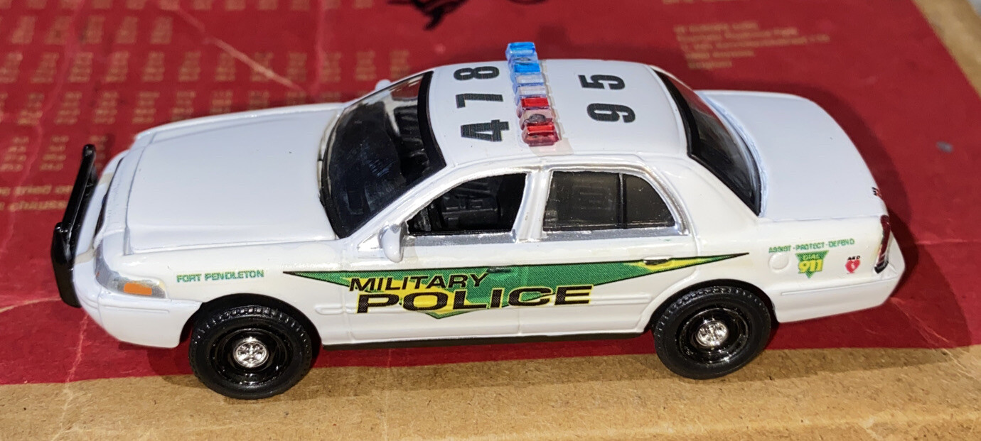 2001 Crown Victoria Police Interceptor United States Military Police Unit 1 Of 1